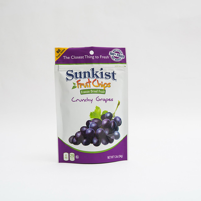 плод 1.2oz откалывает пластиковую упаковку мешка сумки молнии стойки VMPET вверх Resealable