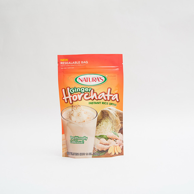 14OZ напечатало пластиковую стойку вверх по сумкам немедленного риса мешка изготовленным на заказ Ziplock упаковывая