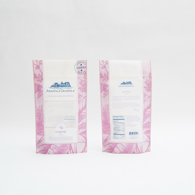 упаковка еды Granola 24oz кладет пластиковый мешок в мешки замка застежка-молнии упаковки 6 цветов