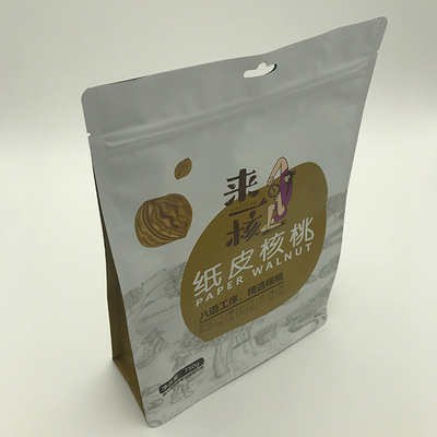 Gravnre печатая плоский нижний мешок Gusset сумок 500g 1000g бортовой с молнией
