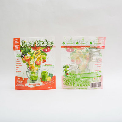 Влагостойкий фрукт и овощ упаковывая Ziplock сухую сумку пластиковой упаковки плода