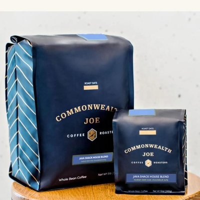 Сумка кофе 8oz квадрата Mic полиэтилена 130 нижняя 12oz 16oz