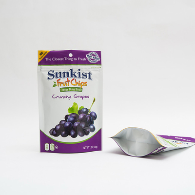 плод 1.2oz откалывает пластиковую упаковку мешка сумки молнии стойки VMPET вверх Resealable