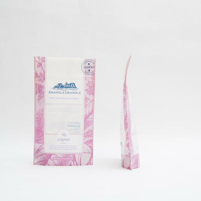 упаковка еды Granola 24oz кладет пластиковый мешок в мешки замка застежка-молнии упаковки 6 цветов