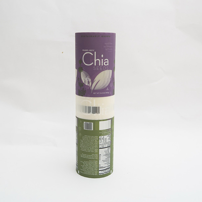 8.5oz Chia осеменяет напечатанный обруч сокращения упаковывая гибкую противомикробную упаковку еды фильмов