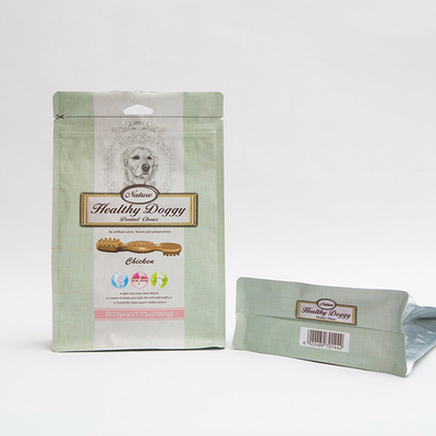 Doggy сумки корма для домашних животных 17.77OZ 75mm упаковывая зубоврачебный жует плоский нижний мешок с молнией
